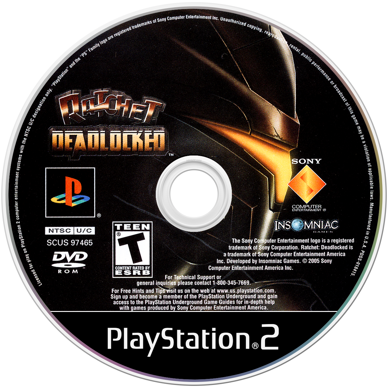 Ratchet Deadlocked media 5 for Playstation 2